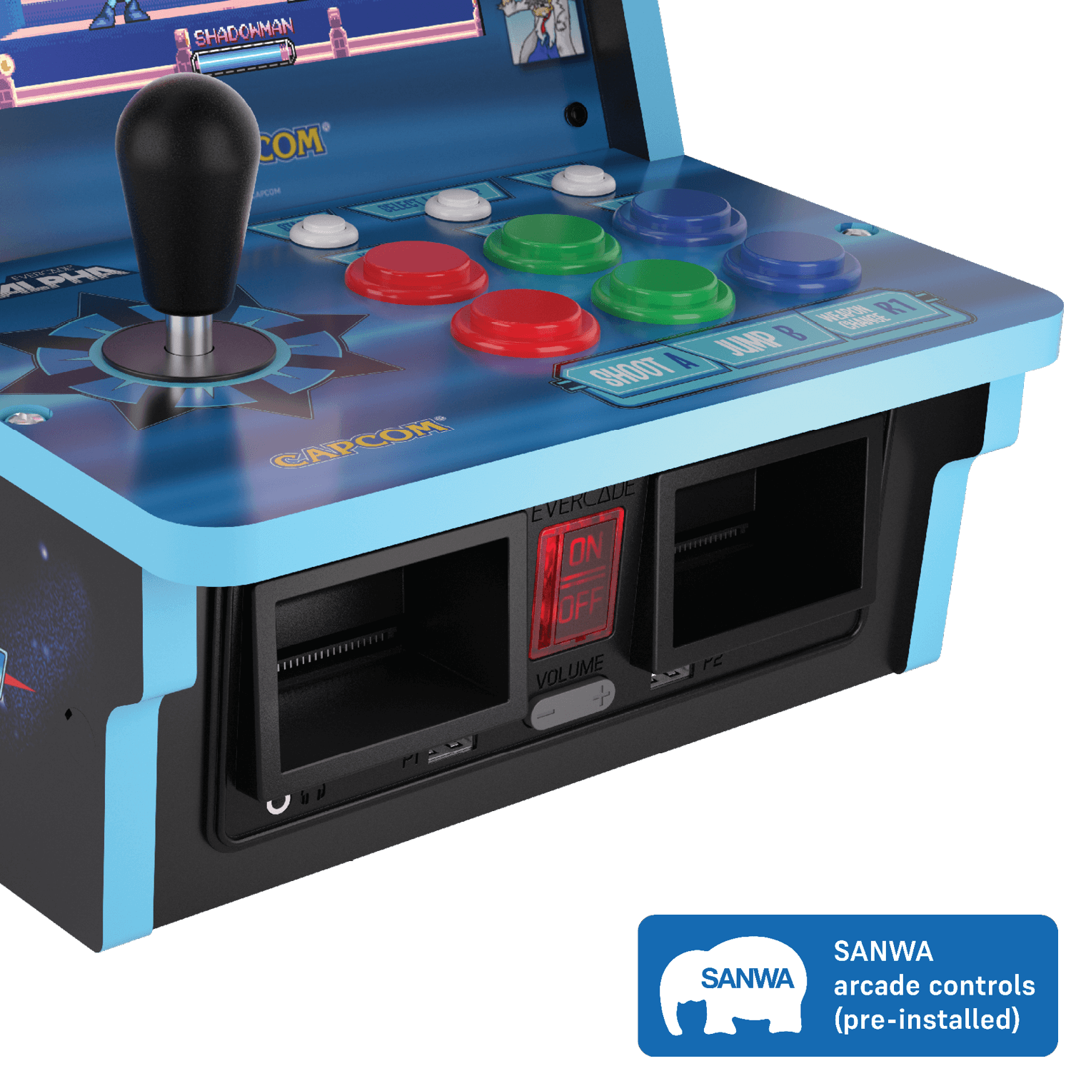 Evercade Alpha Mega Man™ Deluxe Edition Bartop Arcade