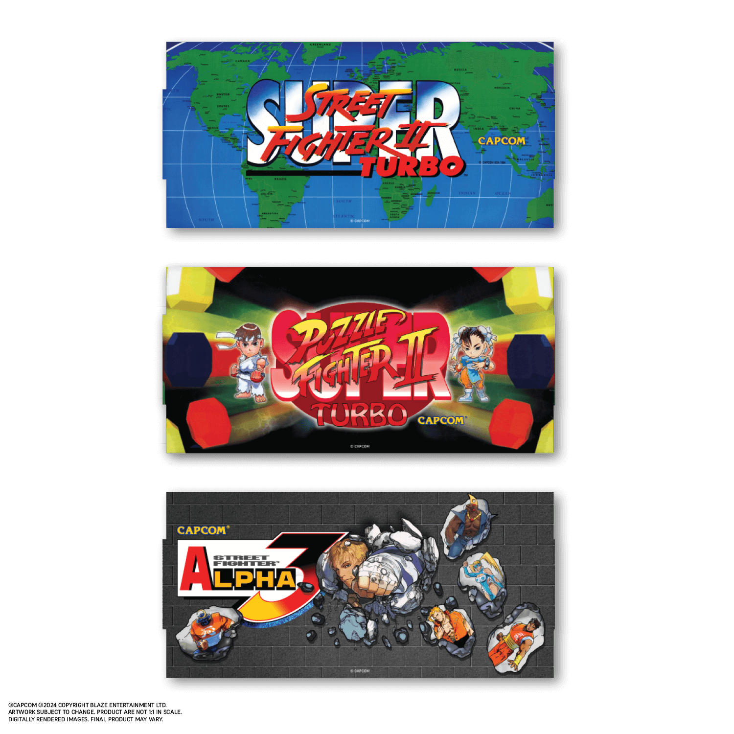 Evercade Street Fighter™ Arcade Marquees Pack