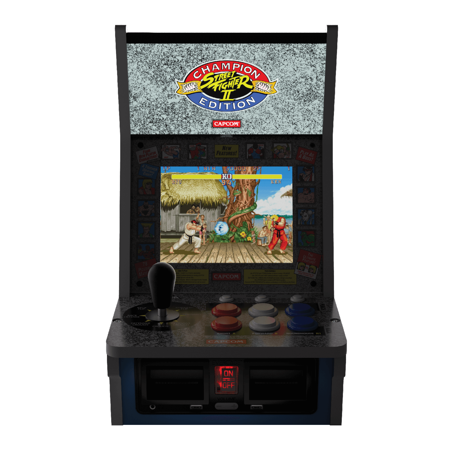 Evercade Alpha Street Fighter™ Deluxe Edition Bartop Arcade