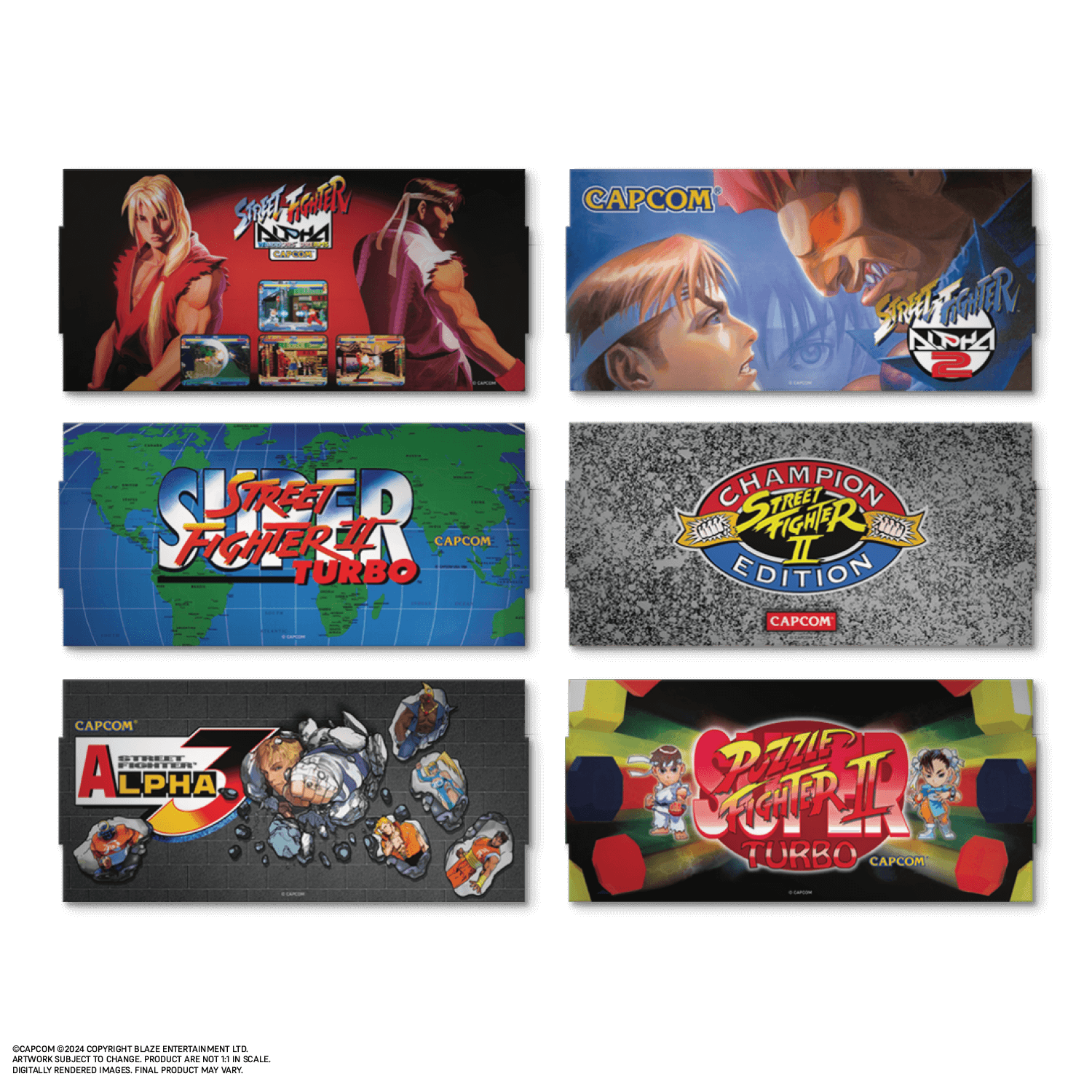 Evercade Alpha Street Fighter™ Deluxe Edition Bartop Arcade