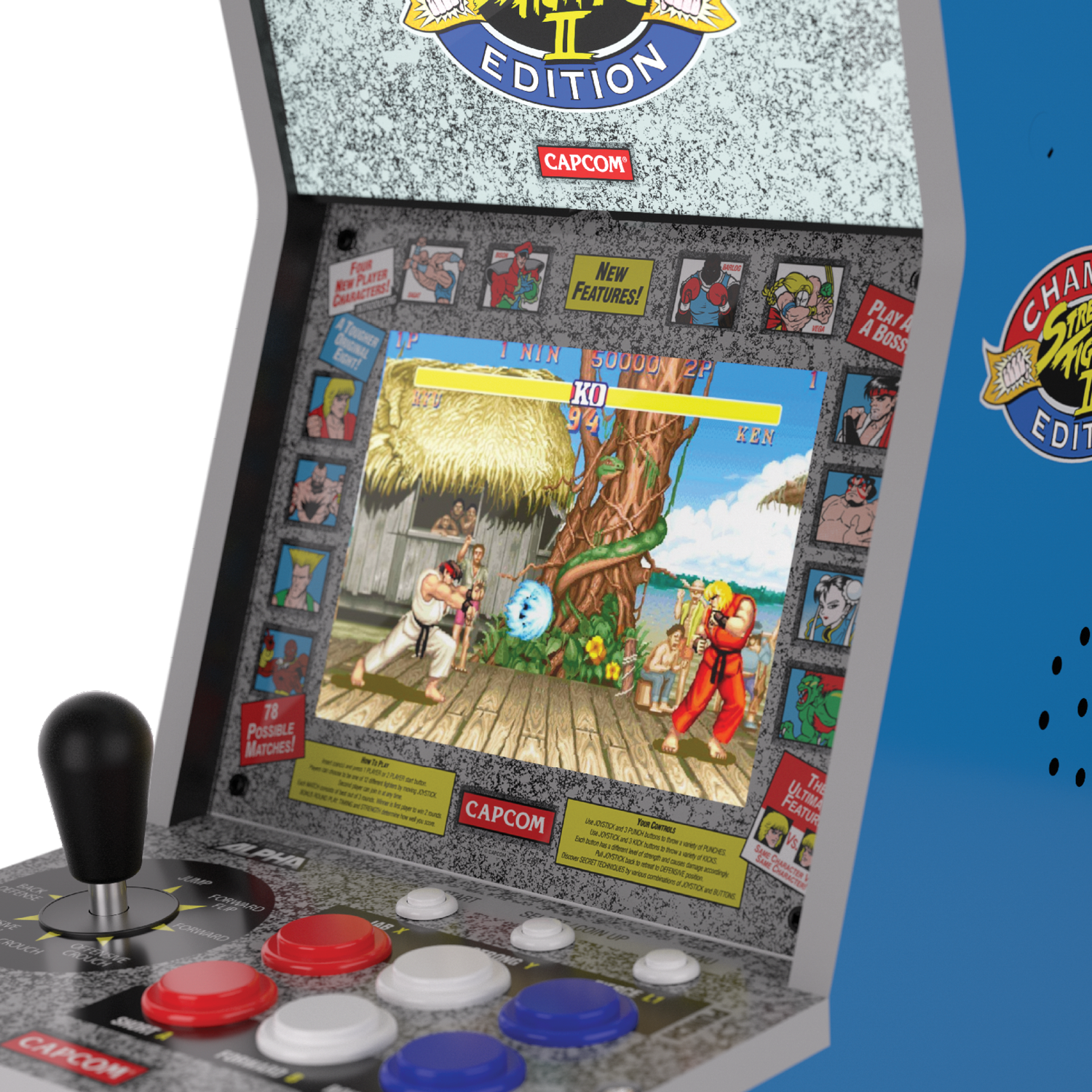 Evercade Alpha Street Fighter™ Bartop Arcade