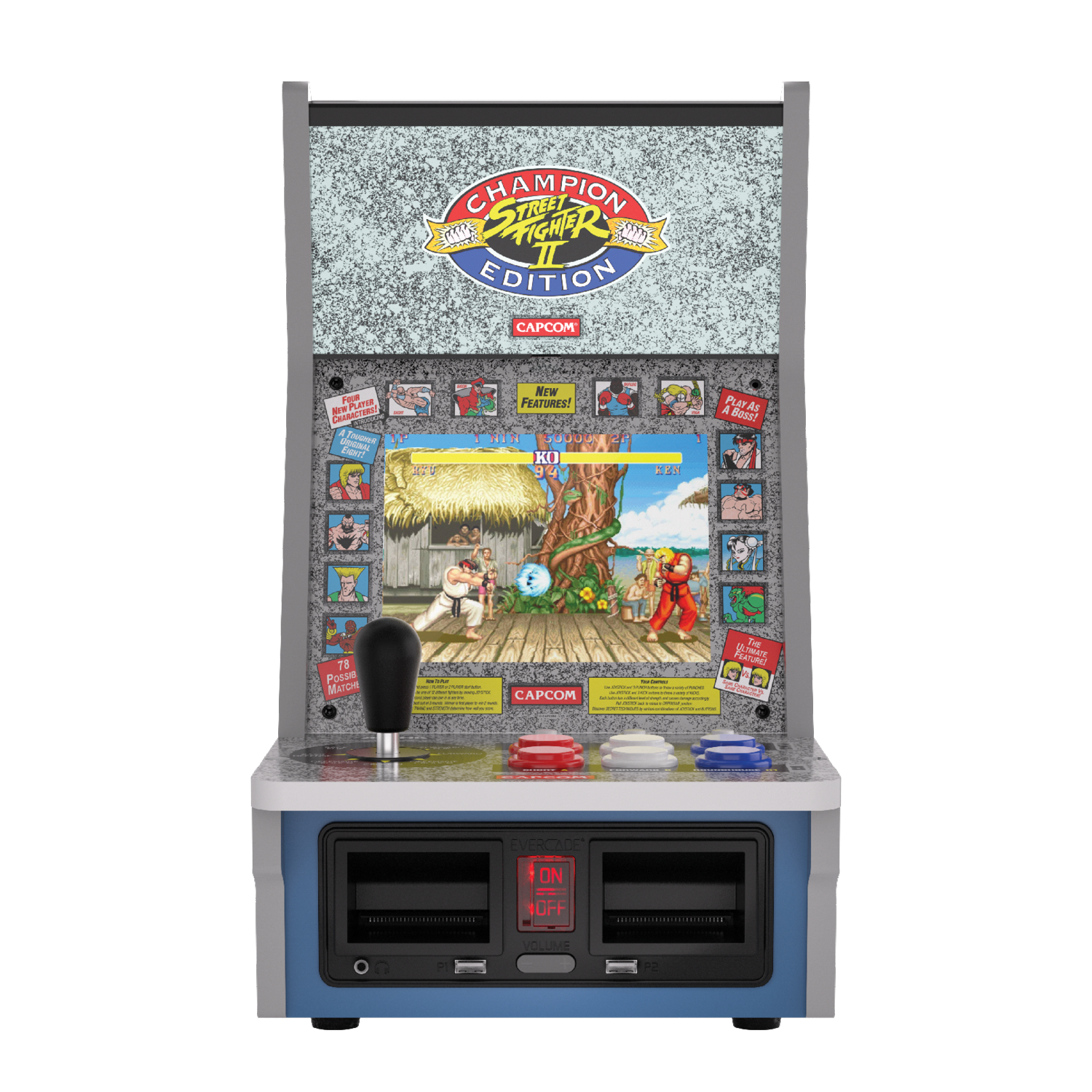 Evercade Alpha Street Fighter™ Bartop Arcade