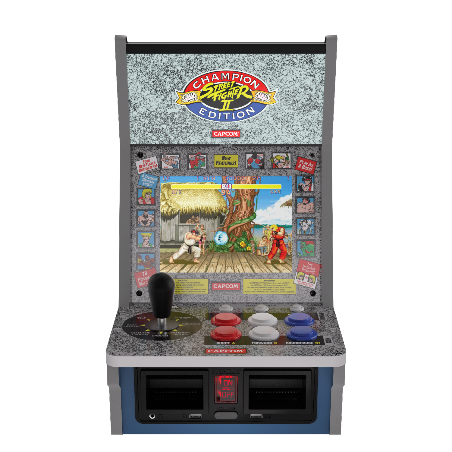 Evercade Alpha Street Fighter™ Bartop Arcade