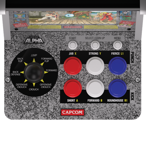 Evercade Alpha Street Fighter™ Bartop Arcade