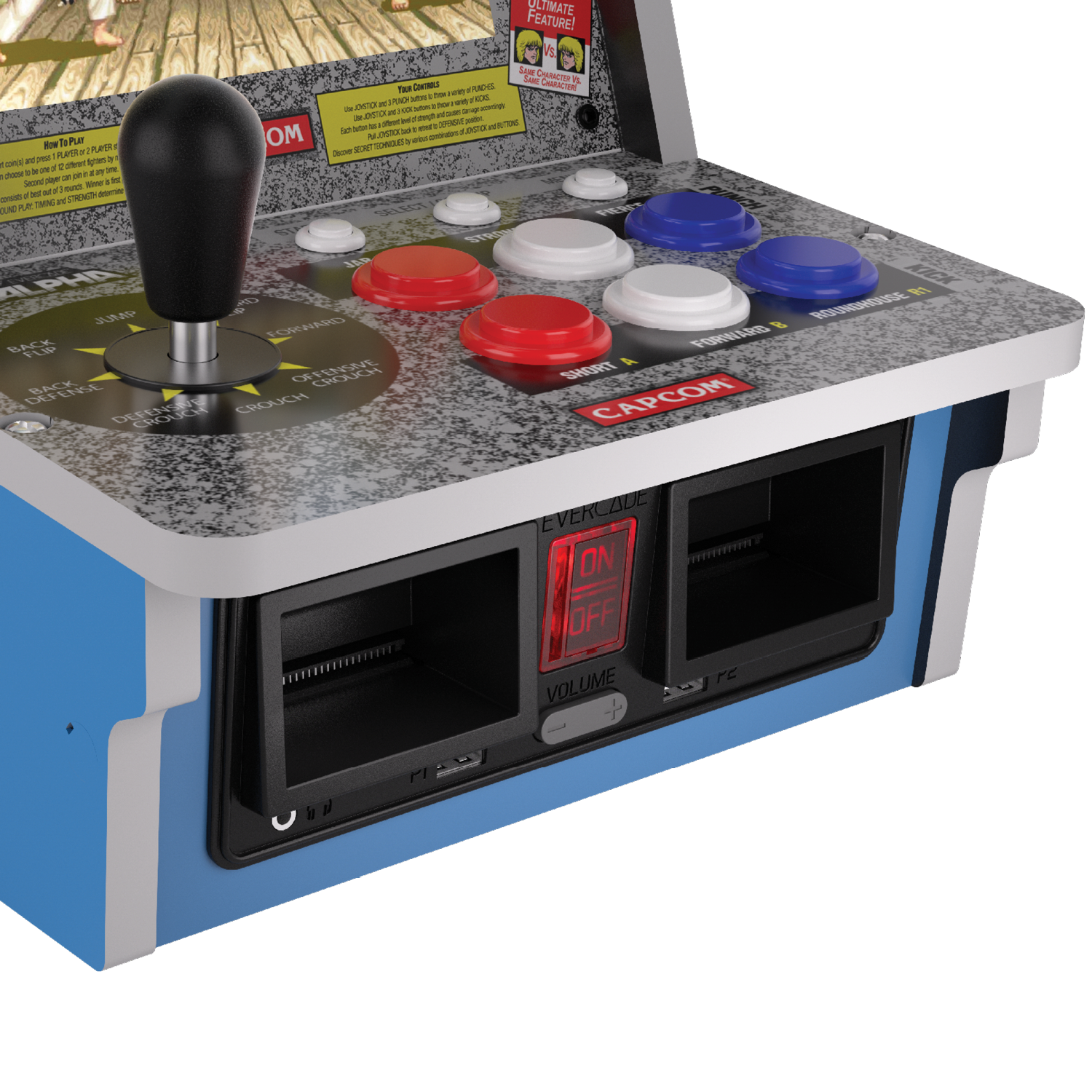 Evercade Alpha Street Fighter™ Bartop Arcade