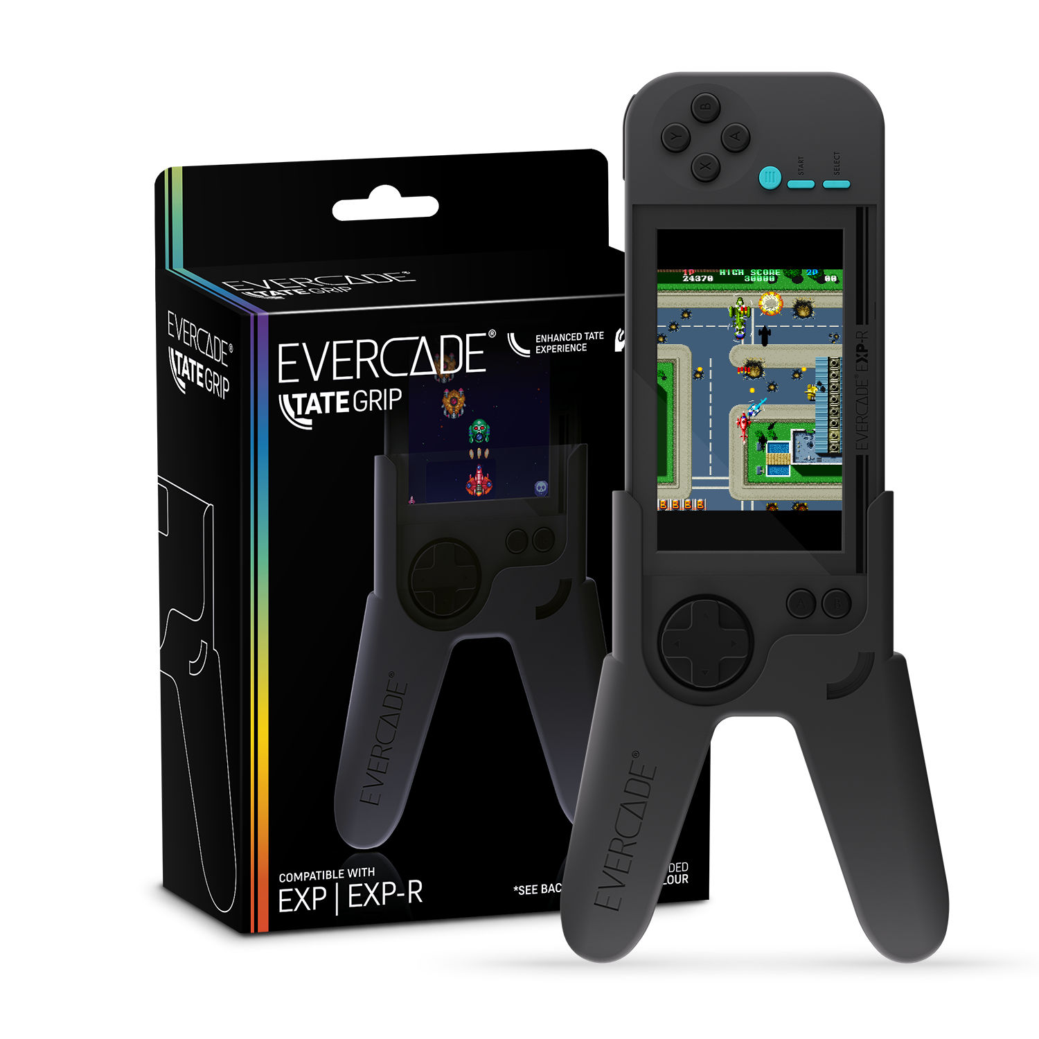 Evercade Tate Grip Grey