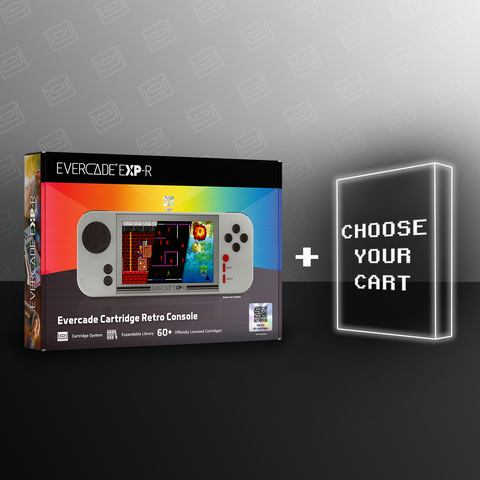Evercade EXP-R Solo plus Cartridge Bundle