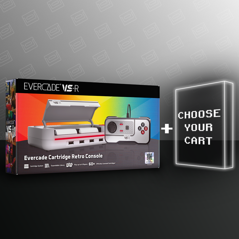 Evercade VS-R Solo plus cartridge Bundle