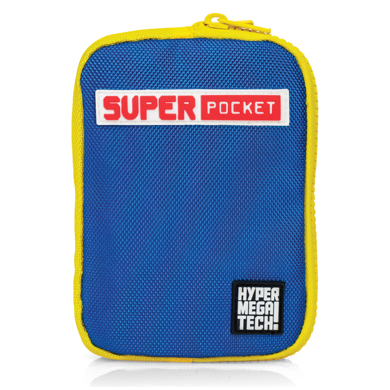 Super Pocket Case Blue/Yellow