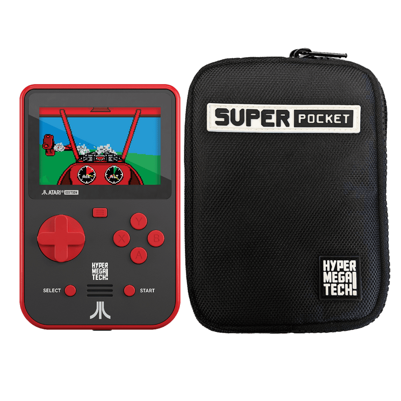 HyperMegaTech! Atari Super Pocket Case Bundle