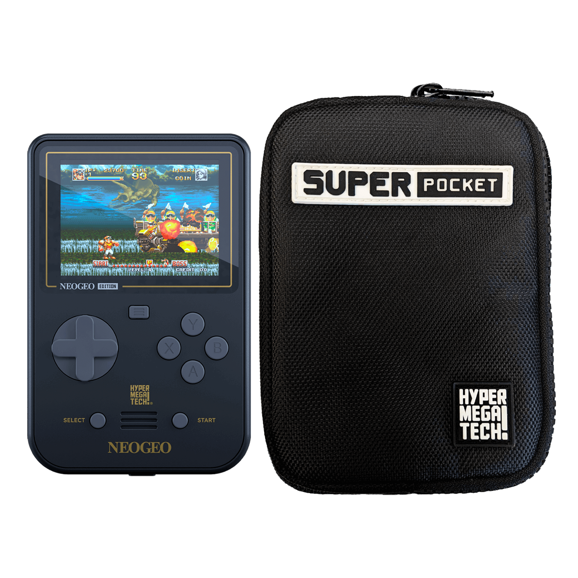 HyperMegaTech! NEOGEO Super Pocket Case Bundle