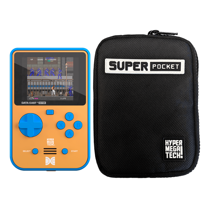 HyperMegaTech! Data East  Super Pocket Case Bundle