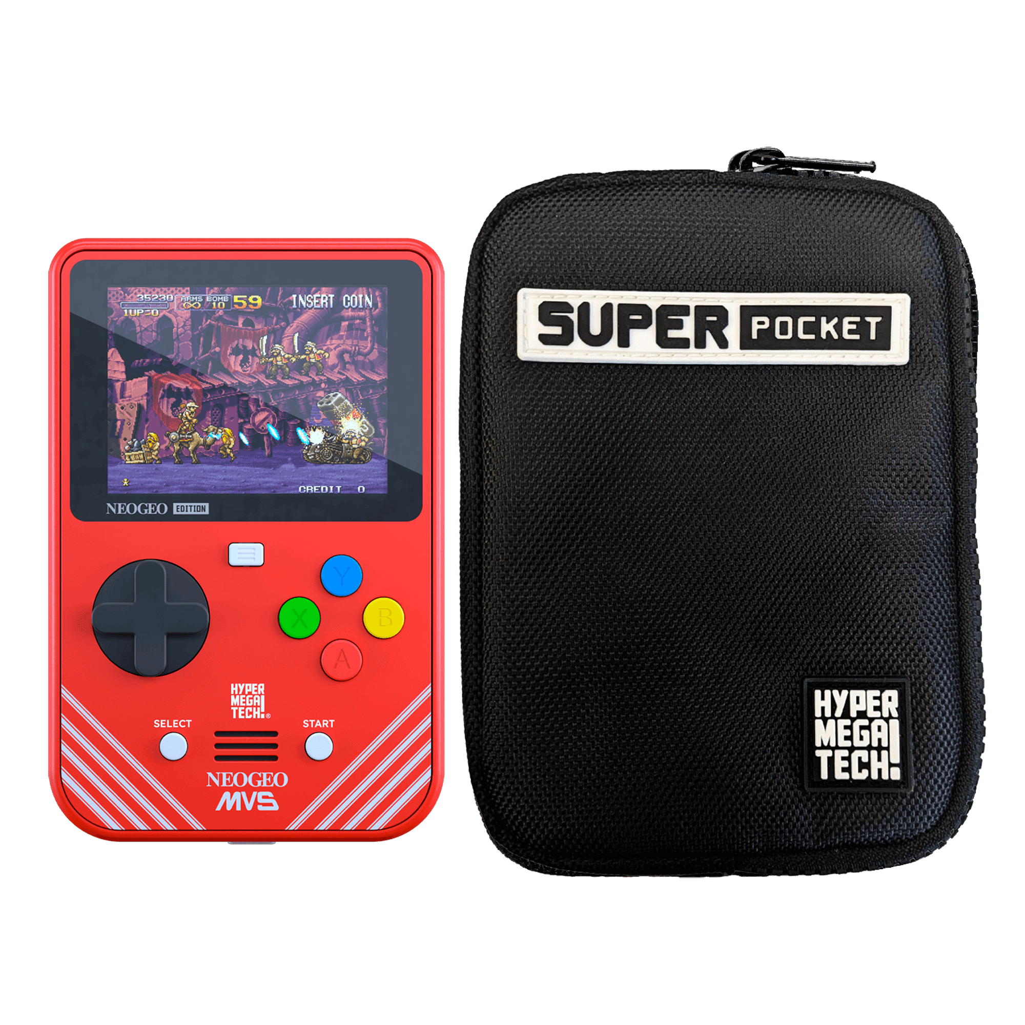 HyperMegaTech! NEOGEO Limited Edition Super Pocket Case Bundle