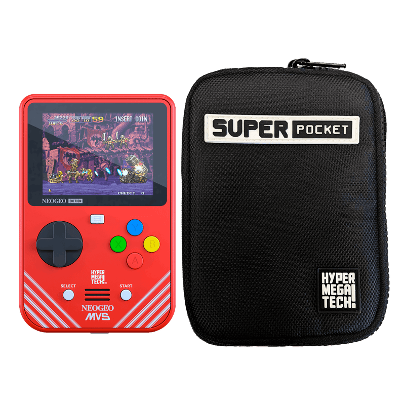 HyperMegaTech! NEOGEO Limited Edition Super Pocket Case Bundle