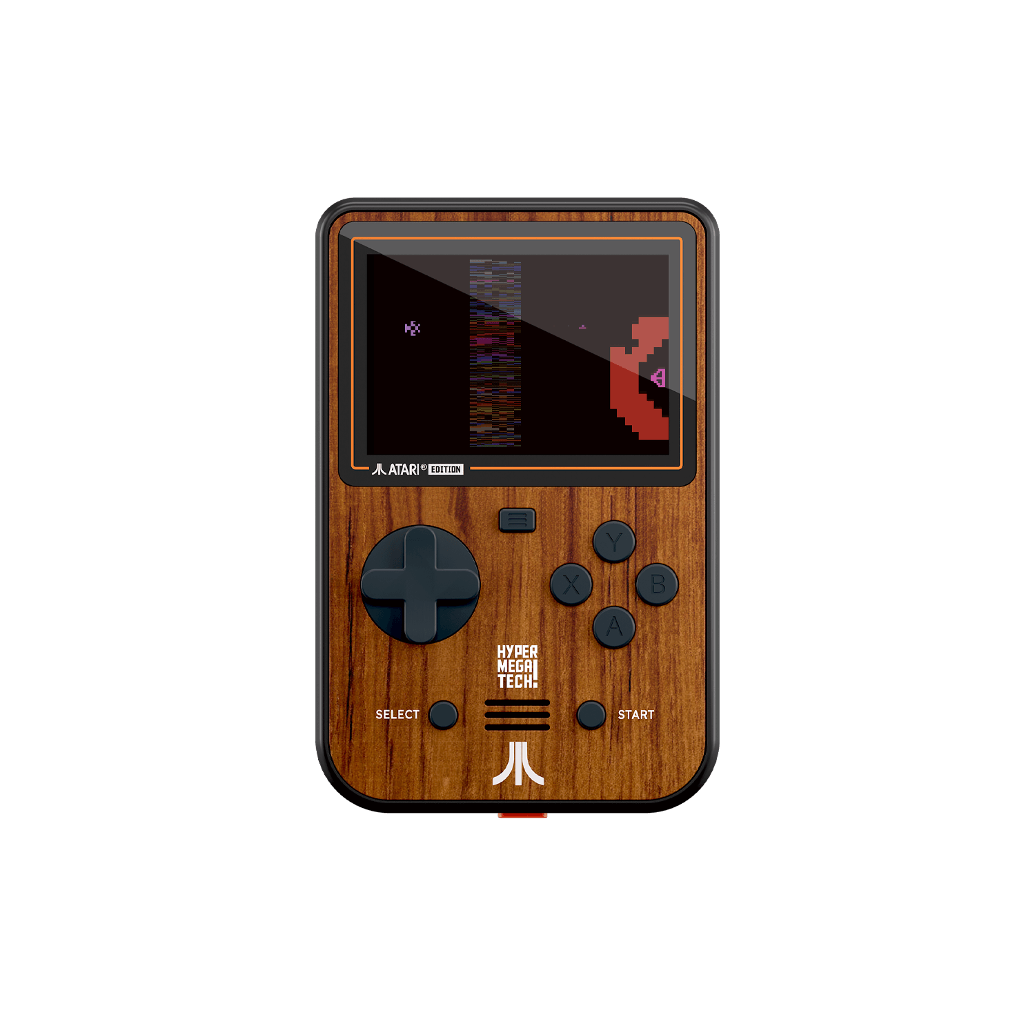 Hyper Mega Tech! Atari Super Pocket Woodgrain Special Edition