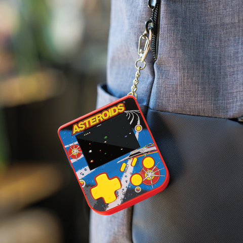 Super Micro Asteroids Keychain Gamer