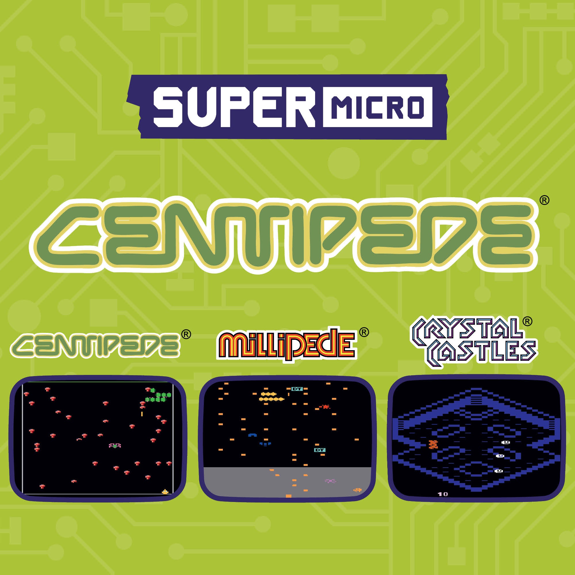 Super Micro Centipede Keychain Gamer