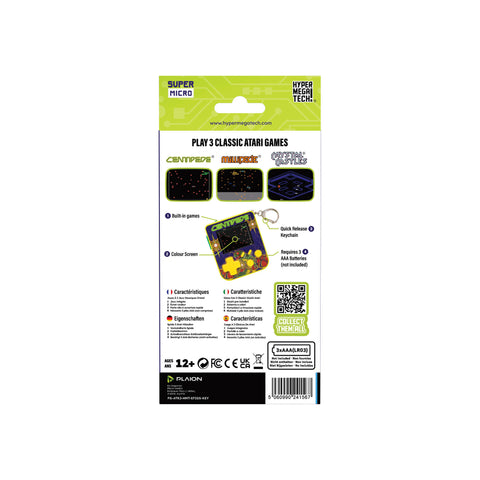 Super Micro Centipede Keychain Gamer