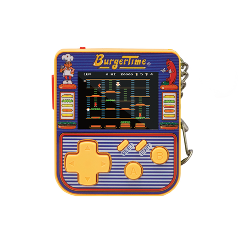 Super Micro Burgertime Keychain Gamer