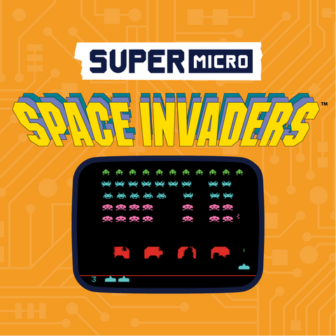 Super Micro Space Invaders Keychain Gamer