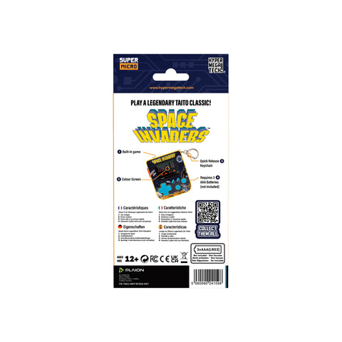 Super Micro Space Invaders Keychain Gamer
