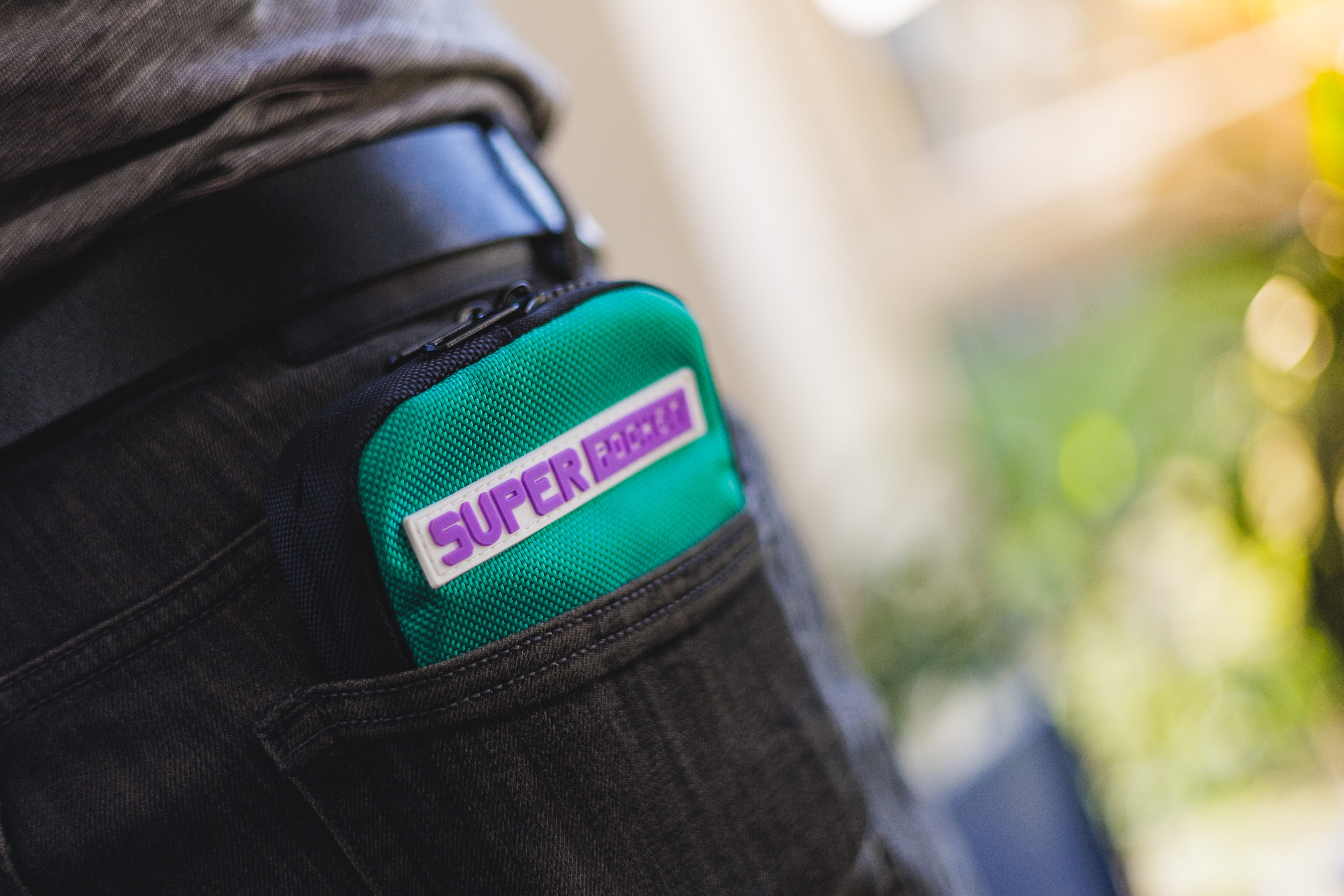 Super Pocket Case Green/Black