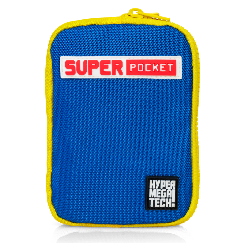 Super Pocket Case Blue/Yellow