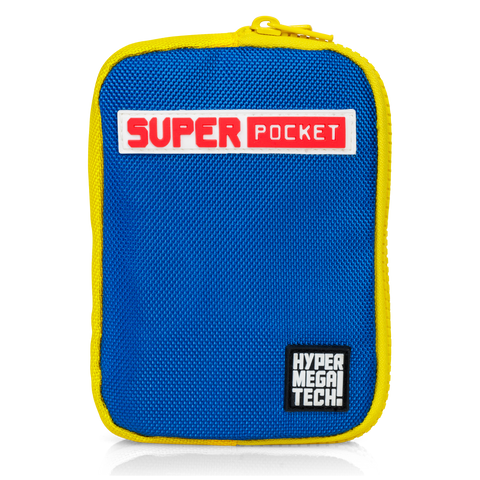 Super Pocket Case Blue/Yellow