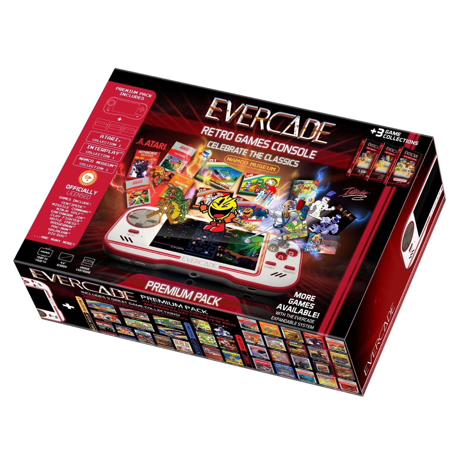 Evercade - Premium (Exclusive Black Collector's Limited Edition)