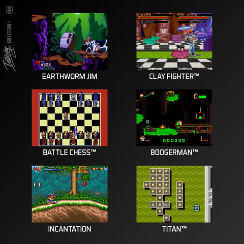 interplay collection 1 cartridge evercade games screenshots