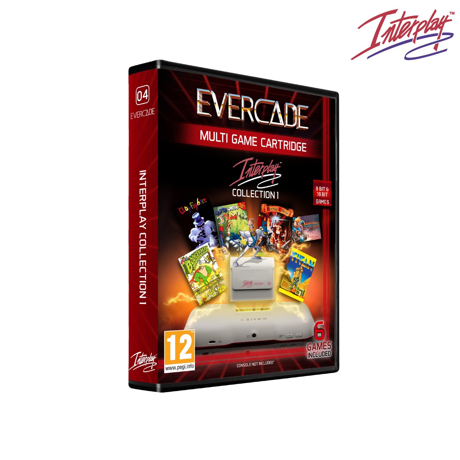 interplay collection 1 evercade - front of box