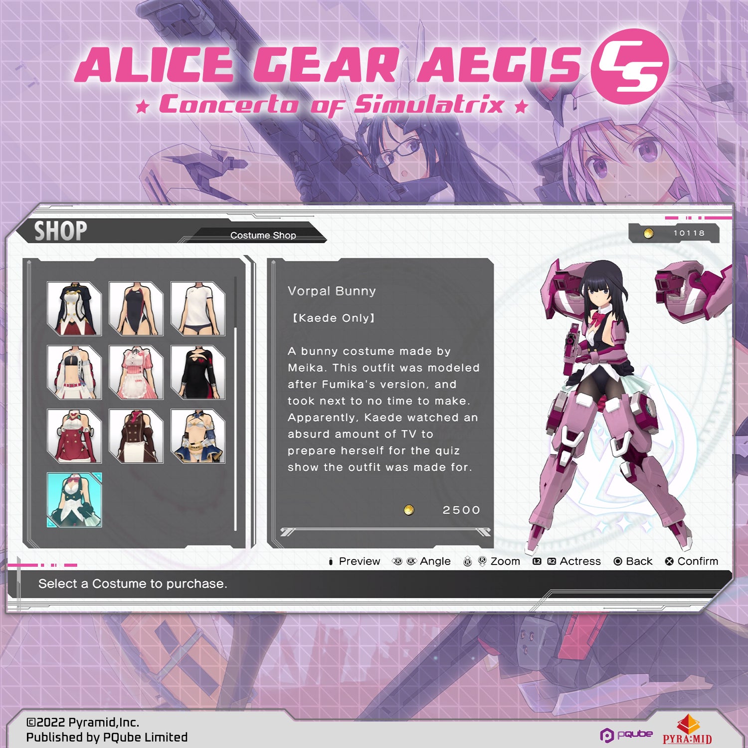 Alice Gear AEGiS CS: Concerto of Simulatrix (PlayStation 4)