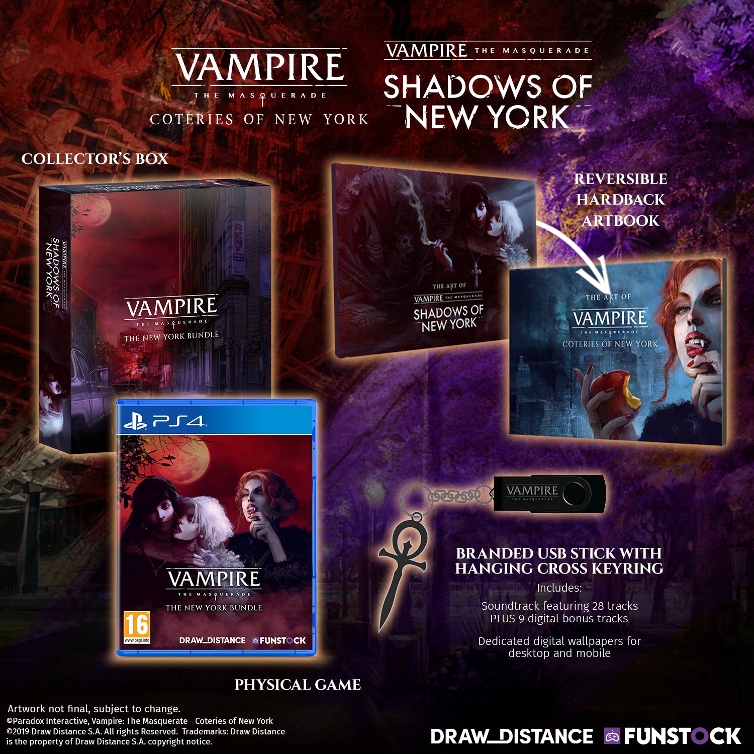 Vampire the Masquerade: Collector's Edition (PlayStation 4)