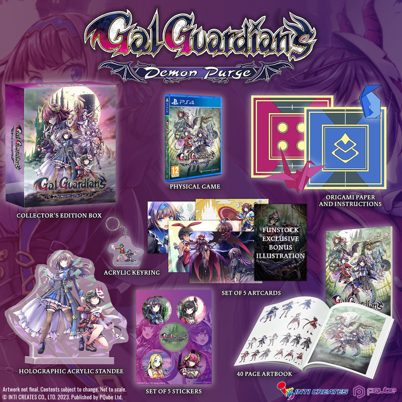Gal Guardians: Demon Purge Collector's Edition (PlayStation 4)