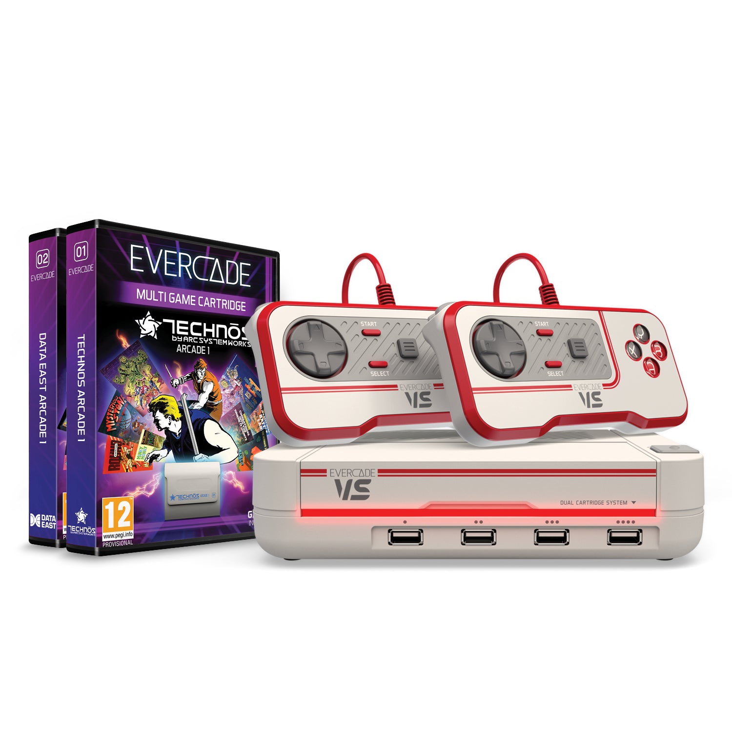 Evercade VS Premium Pack - Exclusive Funstock Bundle