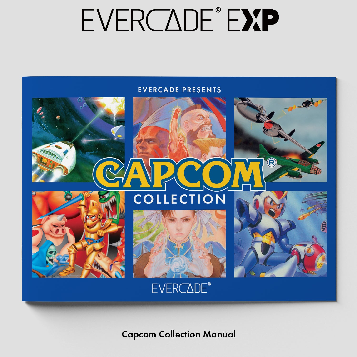 Evercade EXP White Edition with Exclusive Keyring