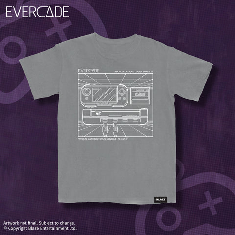 Evercade Grey T-Shirt
