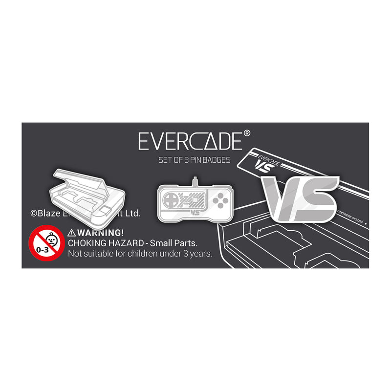Evercade VS Pin Badge Set