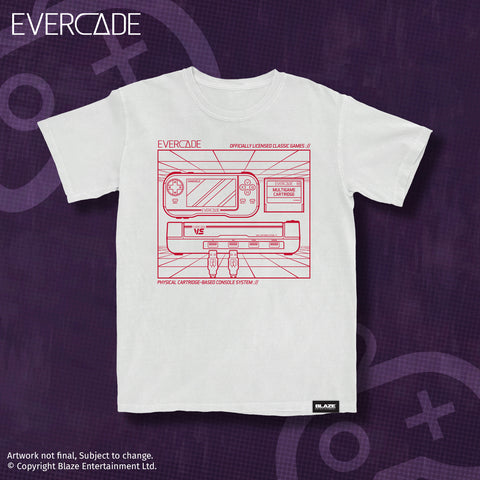 Evercade White T-Shirt