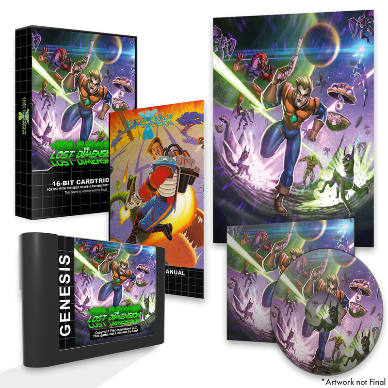 Jim Power: The Lost Dimension Limited Edition (Sega Genesis)