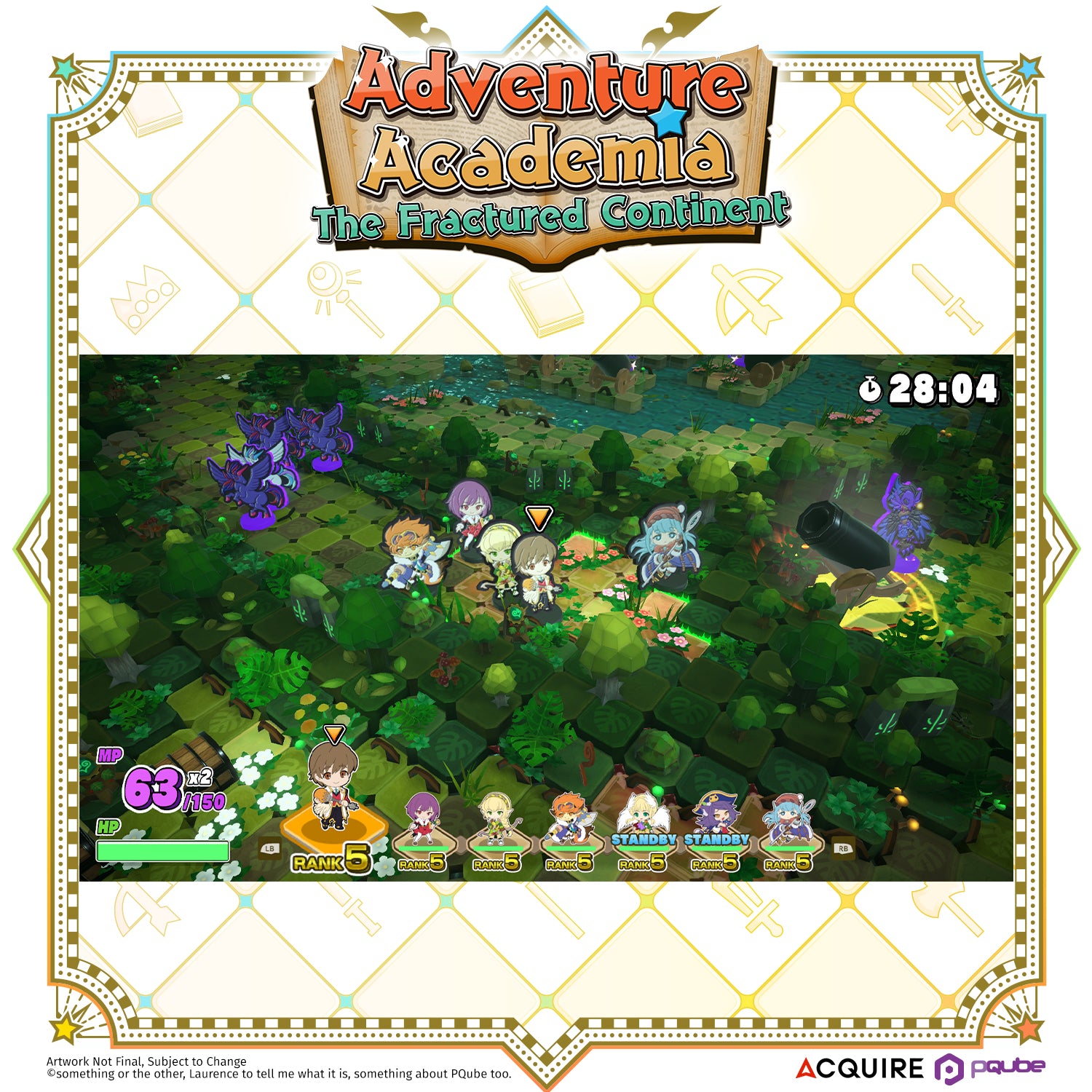 Adventure Academia: The Fractured Continent (PlayStation 4)