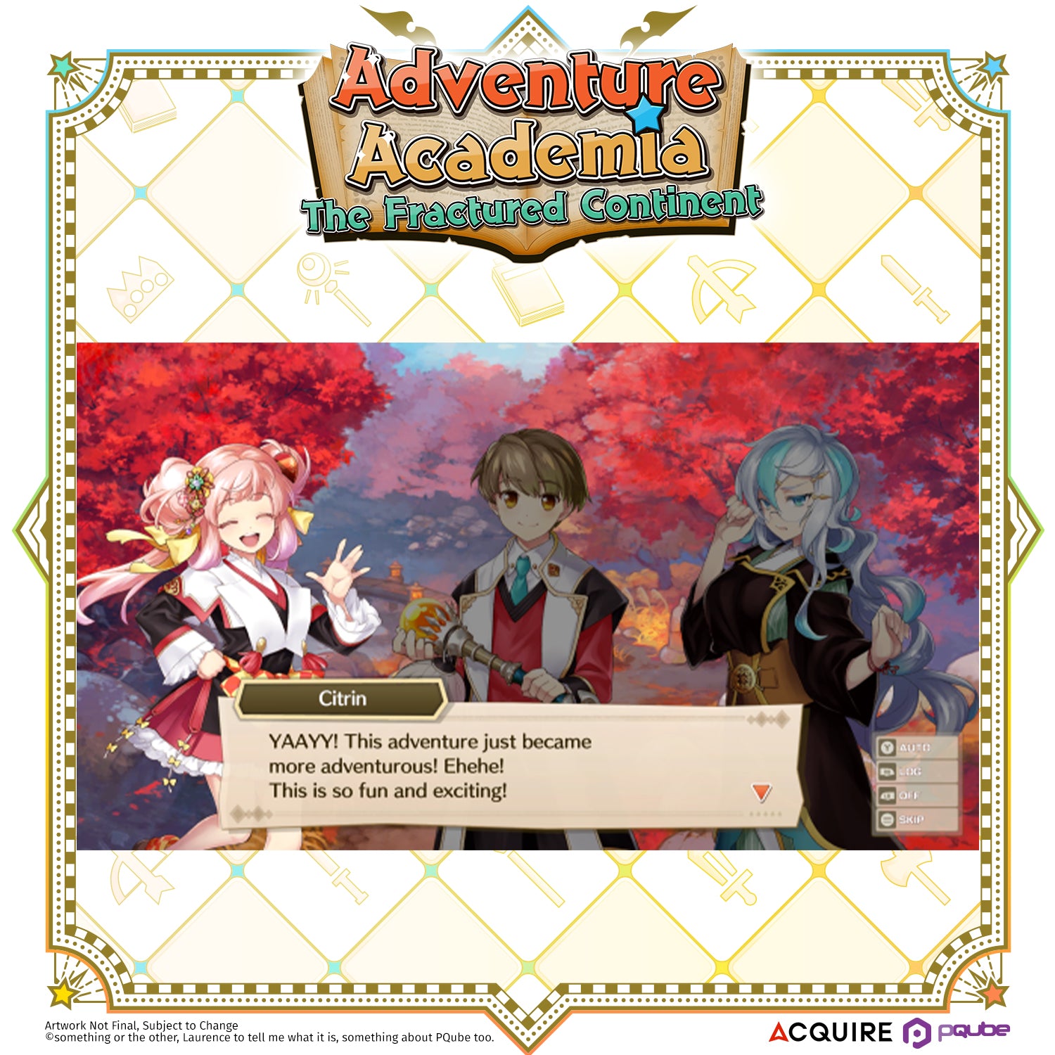 Adventure Academia: The Fractured Continent (PlayStation 4)
