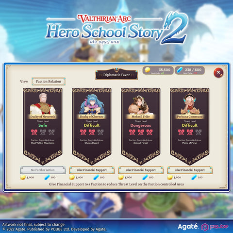 Valthirian Arc: Hero School Story 2 (PlayStation 5)