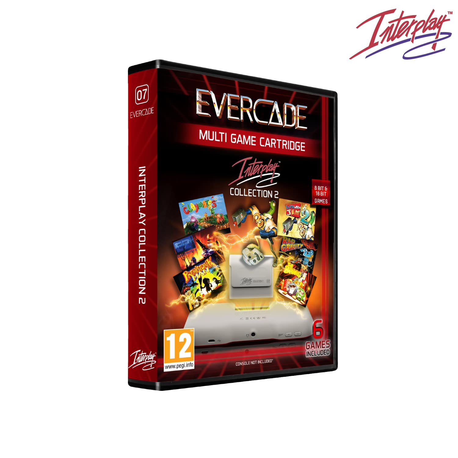 interplay collection 2 evercade - front of box